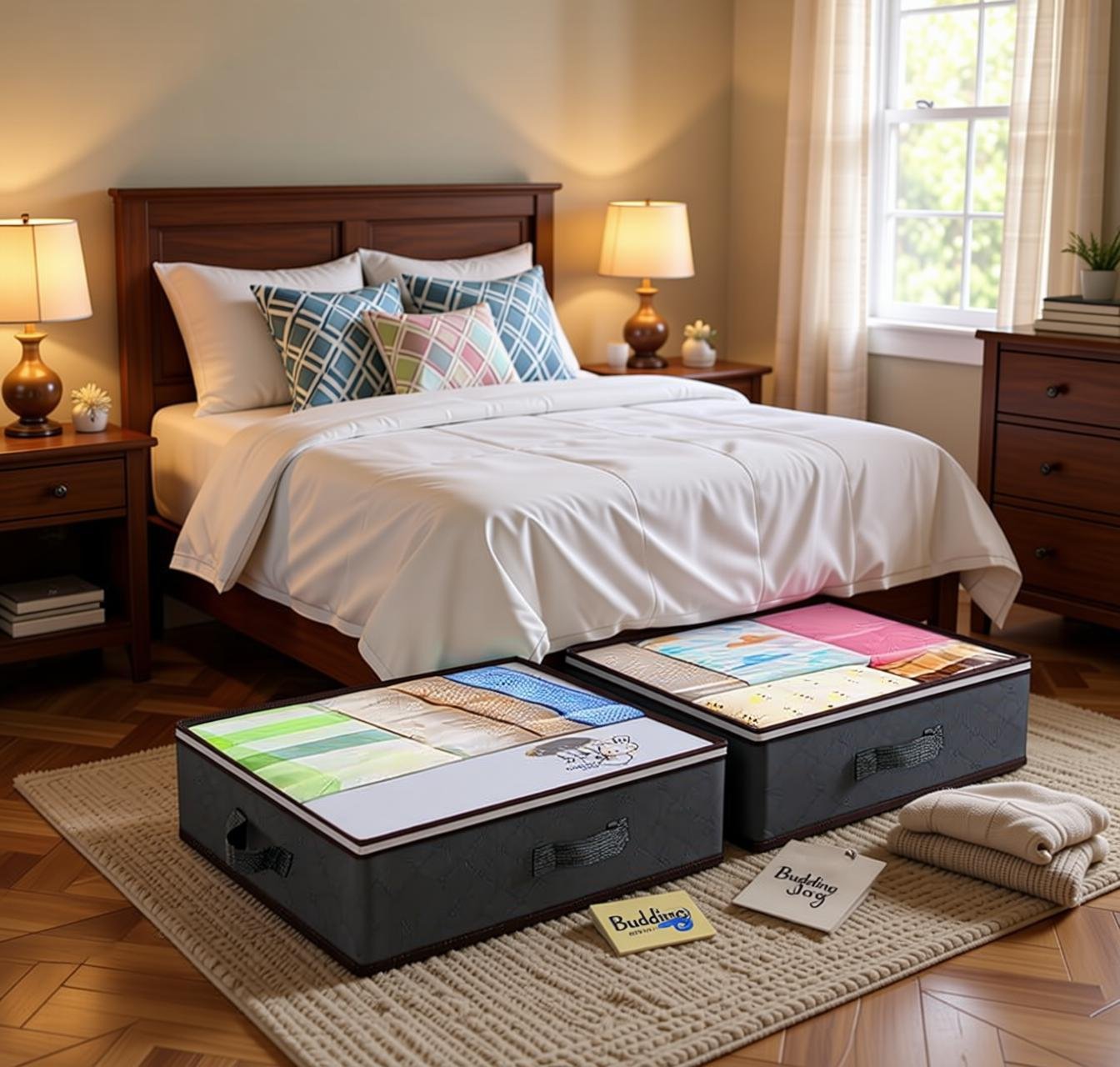 Joy 90L Under Bed Storage Containers, Closet Organizers and...