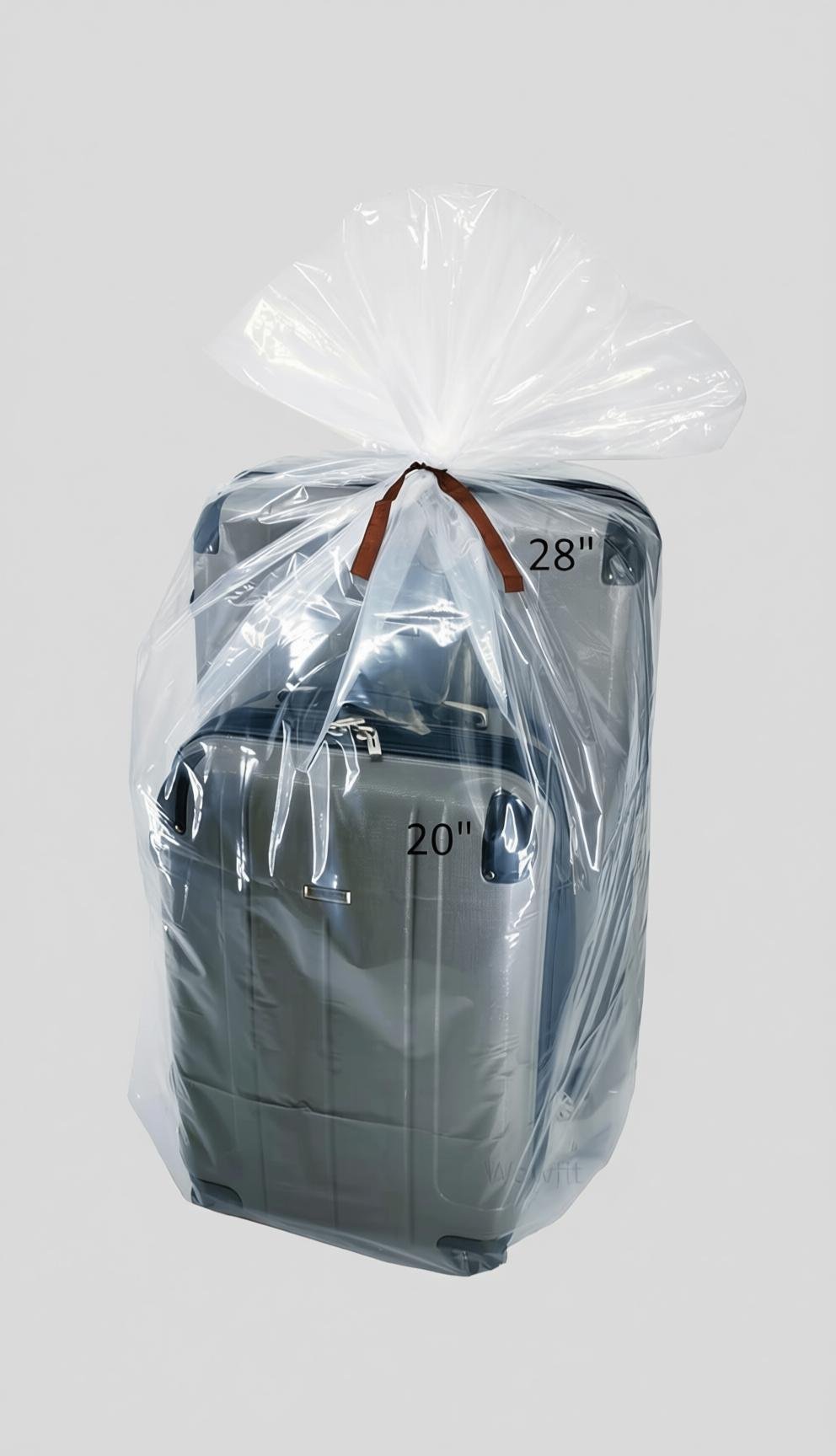 5 CT 40x60 inches Extra Large Clear Plastic Bags Perfect...